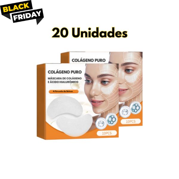 Kit Folhas de Colágeno Puro Solúvel - Produto Original - 20 Unidades