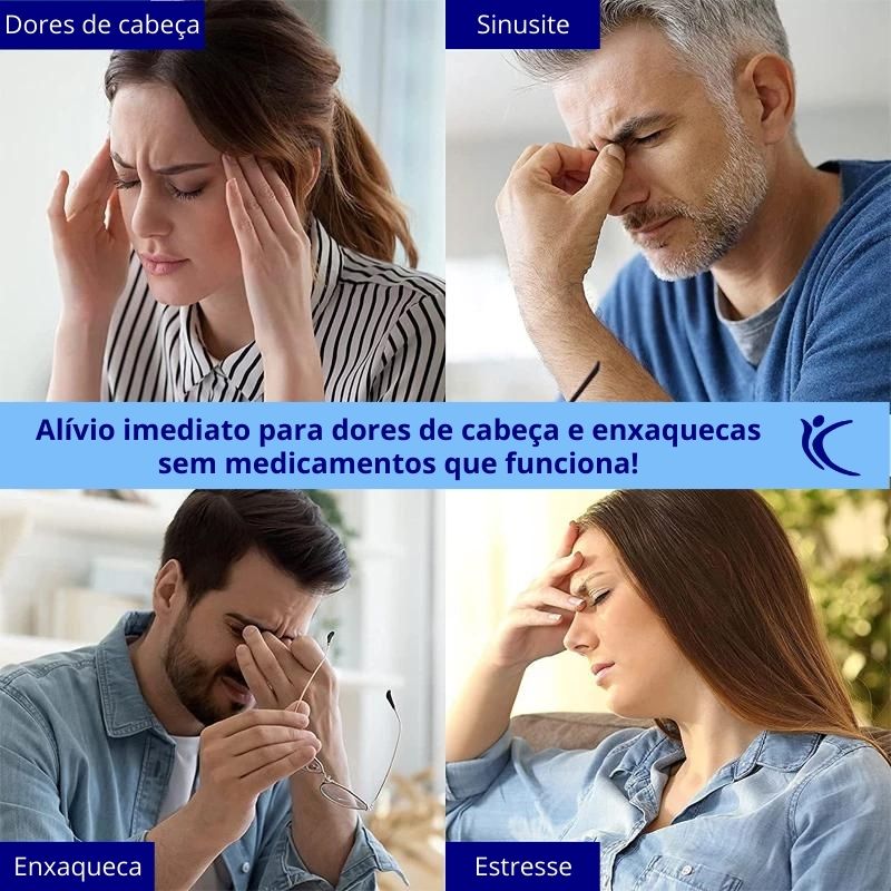 Touca Comfort- Alívio de dores de cabeça e enxaqueca