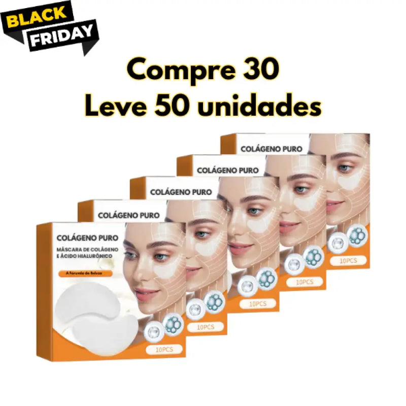 Kit Folhas De Colágeno Puro Solúvel - Original Compre 30 E Leve 50 (Tratamento Para 5 Meses) 154U