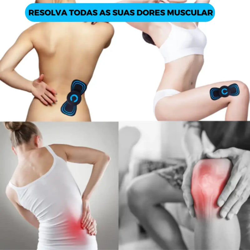 Relaxpower® | Massageador Muscular Elétrico + Brinde Exclusivo