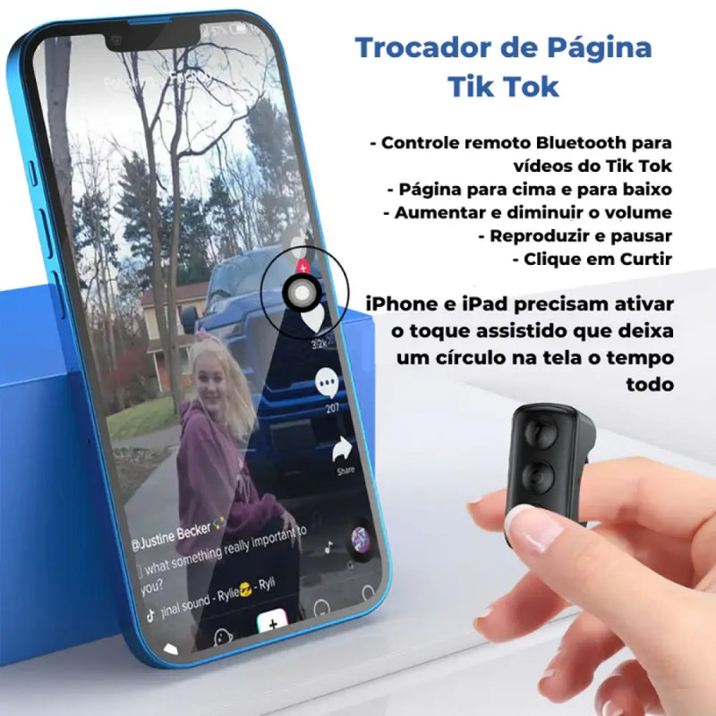 Scroll Ring - Controle Remoto para Celular