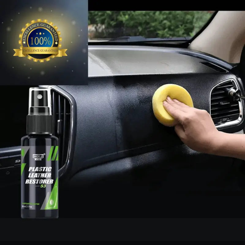 Spray Restaurador Automotivo 2 em 1 - Revestimento  e Limpeza