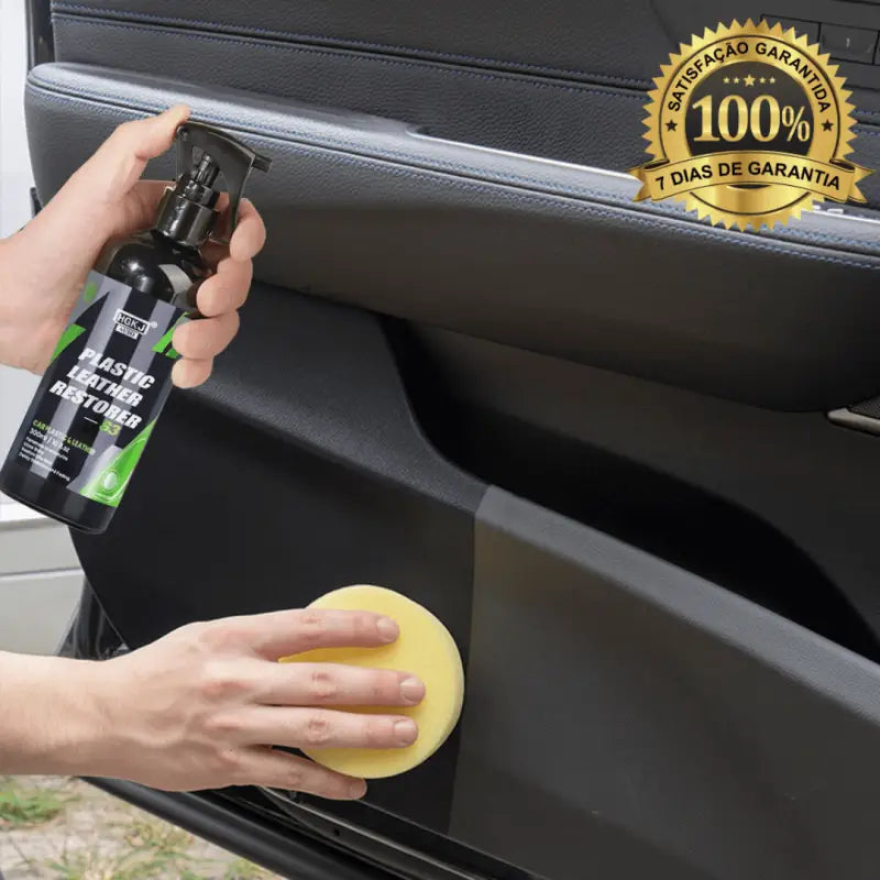 Spray Restaurador Automotivo 2 em 1 - Revestimento  e Limpeza