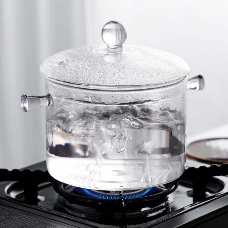 Panela de Vidro Transparente Gourmet | Linha Cook Pacasa